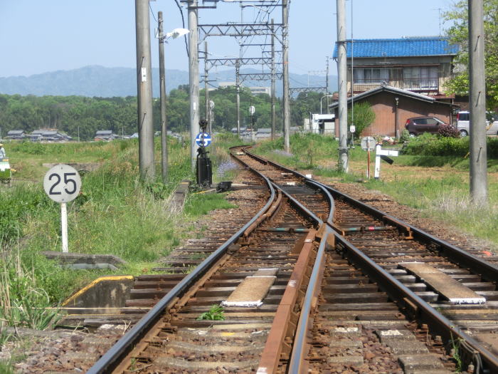 上野市方向のポイント。